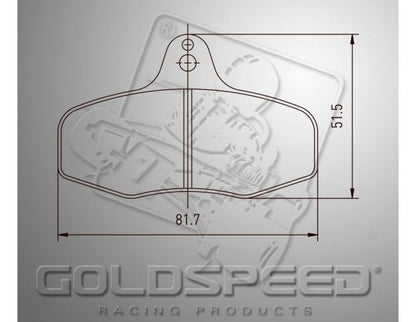 Juego de reparación Goldspeed INTREPID EVO 3 TIPO TRASERO