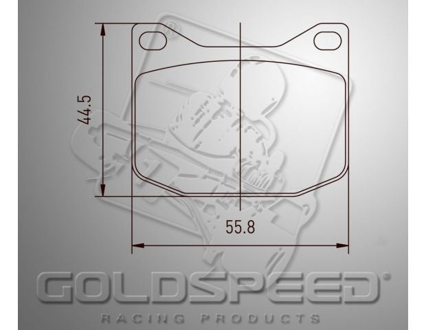 Juego de reparación Goldspeed K-KART-MARANELLO-MS TIPO TRASERO