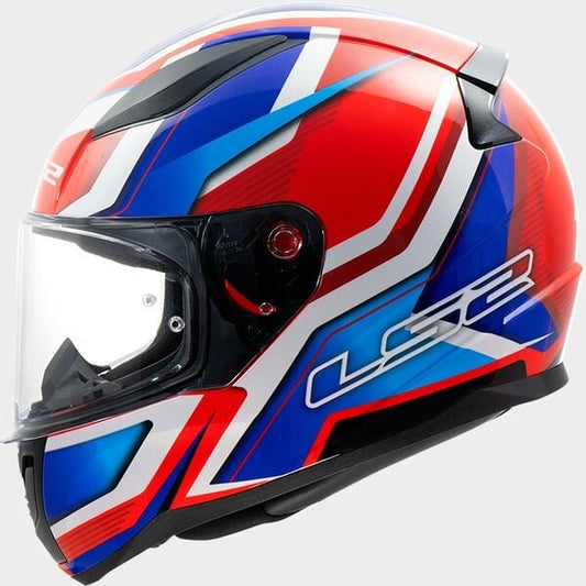LS2 FF353 Rapid II Flitz Blauw / rood /wit