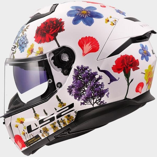 LS2 FF808 Stream II Flowers wit