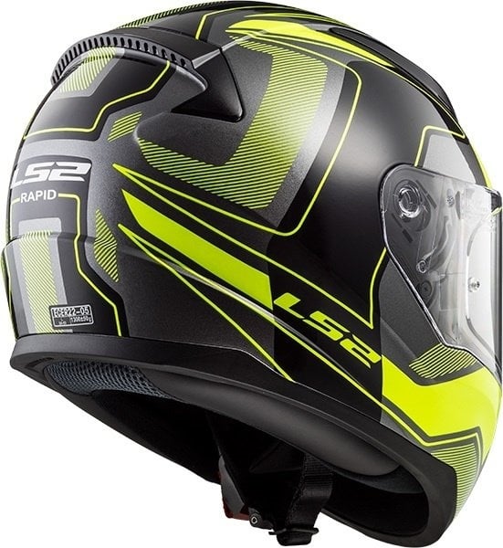 LS2 FF353 Carrera black/fluorescent yellow