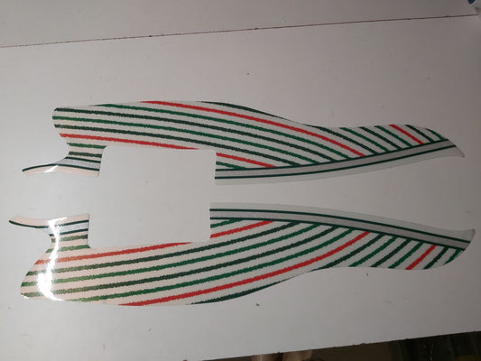 Tony Kart M6 voorschild stickers