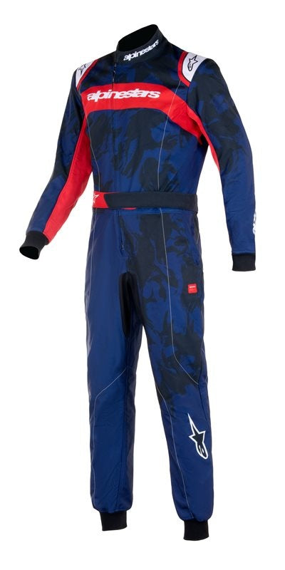 Alpinestars KMX-9 v2 Graphic 5 azul marino/rojo