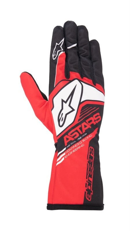 Guante corporativo Alpinestars Tech 1-K V2 negro/rojo
