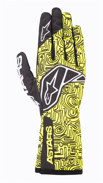 Guantes Alpinestars Tech 1-K V2 Vertical amarillo/negro