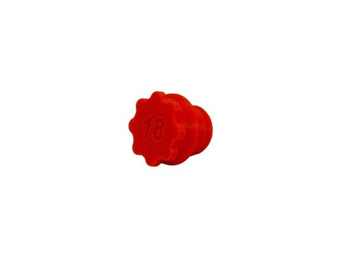 Inlaatrubber afdichtingsplug 18mm Dell'Orto