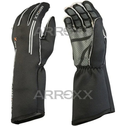 Arroxx Xpro handschoenen monocolour zwart - KartKings