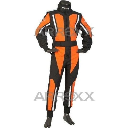 Arroxx Level 2 overall Zwart/Oranje/Wit