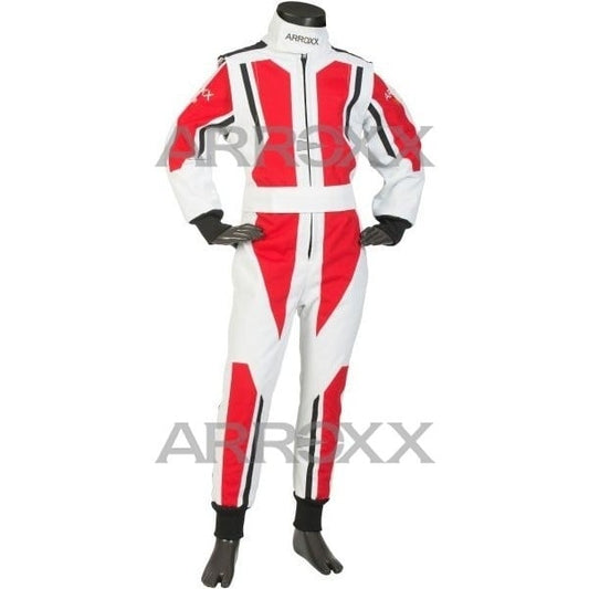 Arroxx Level 2 overall  Wit/Rood/Zwart
