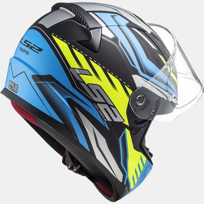 LS2 FF353 Gale black/blue/fluorescent yellow