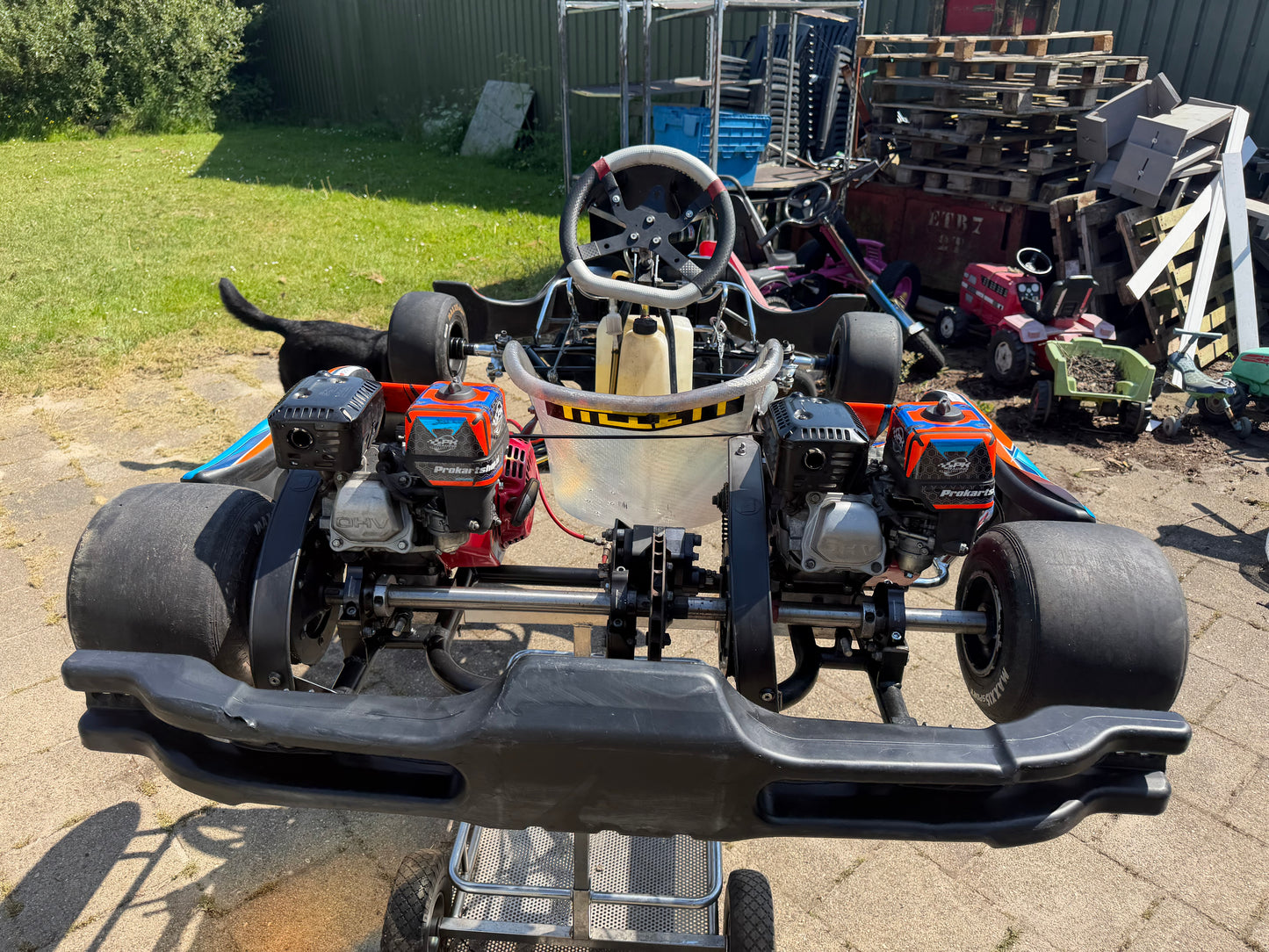 Kart profesional usado con motores HP