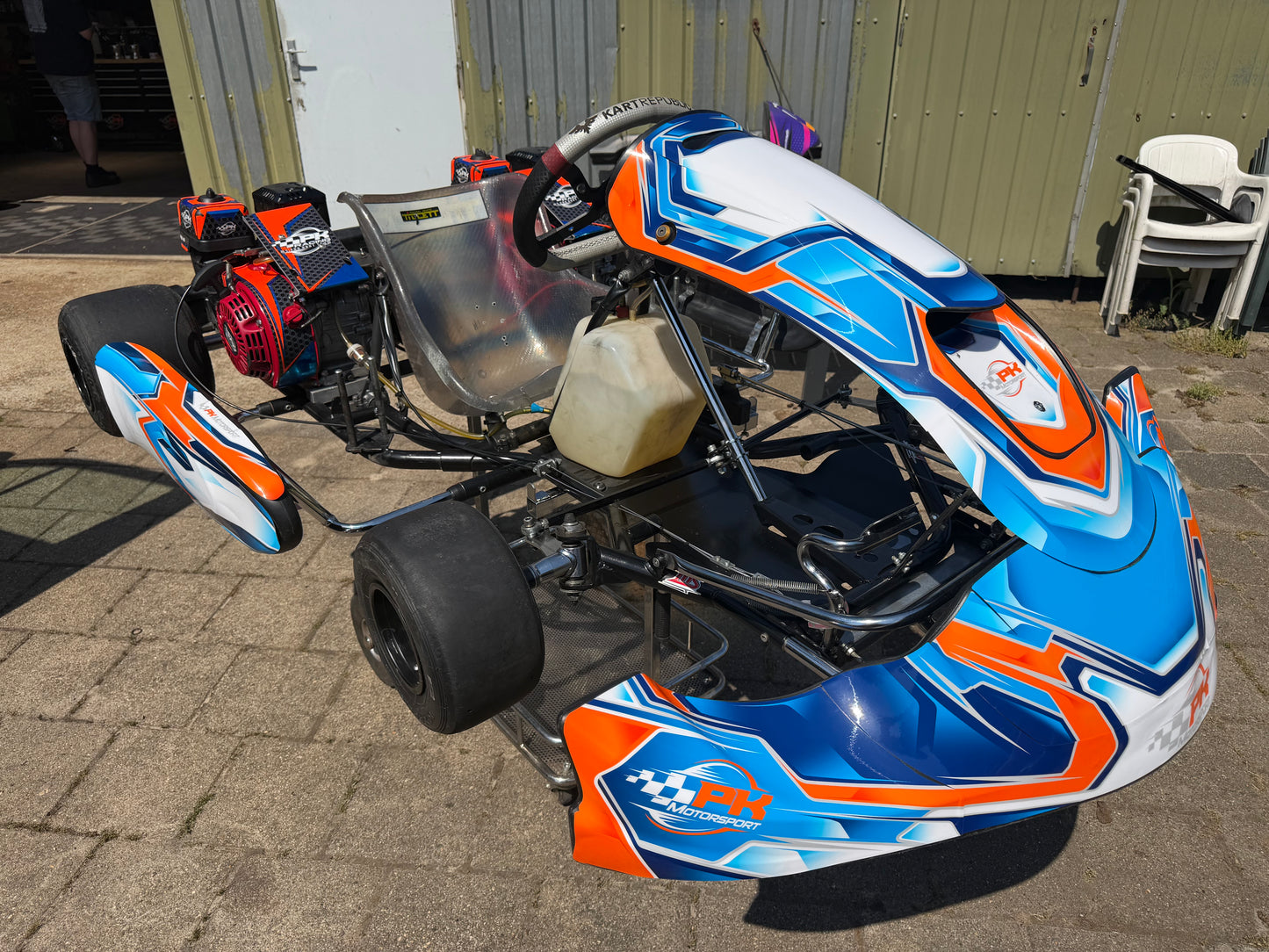 Kart profesional usado con motores HP