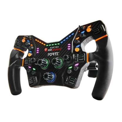 Asetek SimSports Forte® Formula Steering Wheel - KartKings