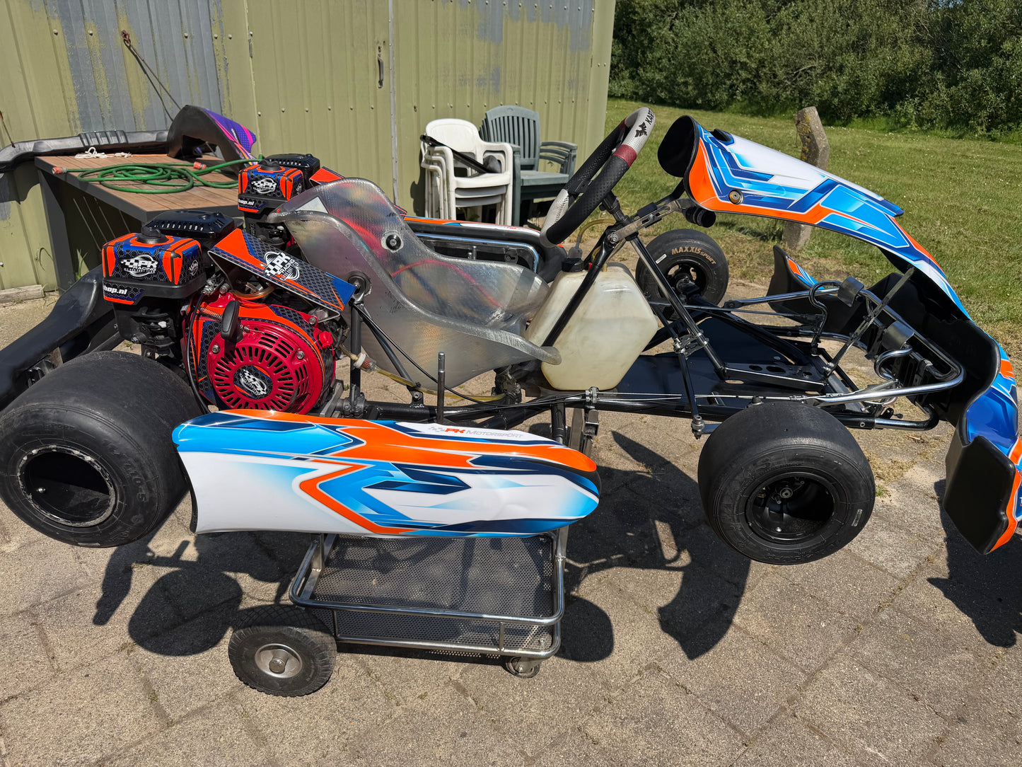 Kart profesional usado con motores HP
