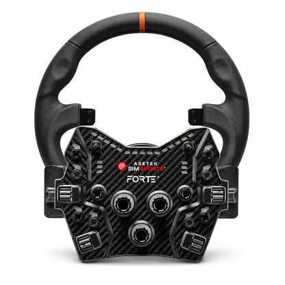 Asetek SimSports Forte GT Button Box (Black, Aluminum)