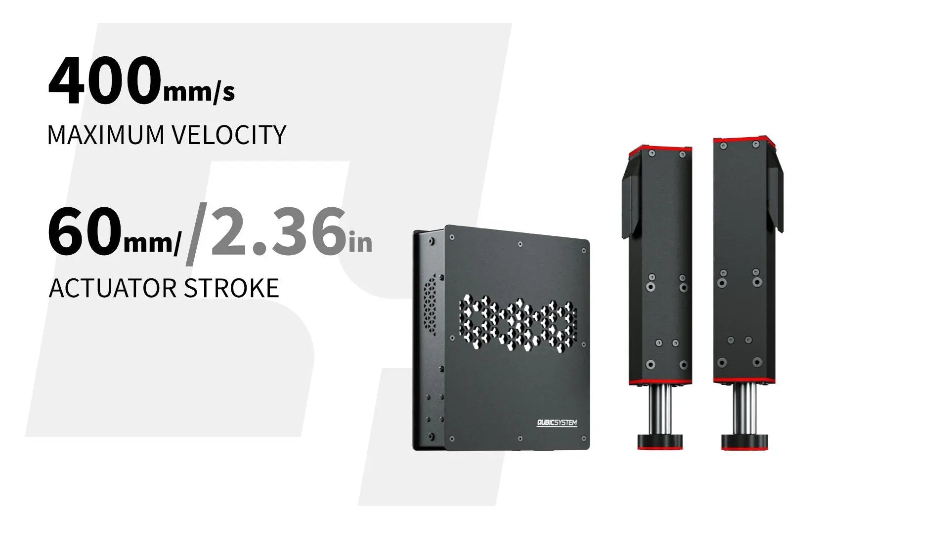 Qubic System - QS-210-PL 3-DOF 4 Axis Motion system - KartKings