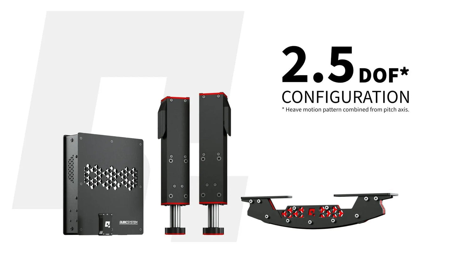 Qubic System - QS-210-PL 3-DOF 4 Axis Motion system - KartKings