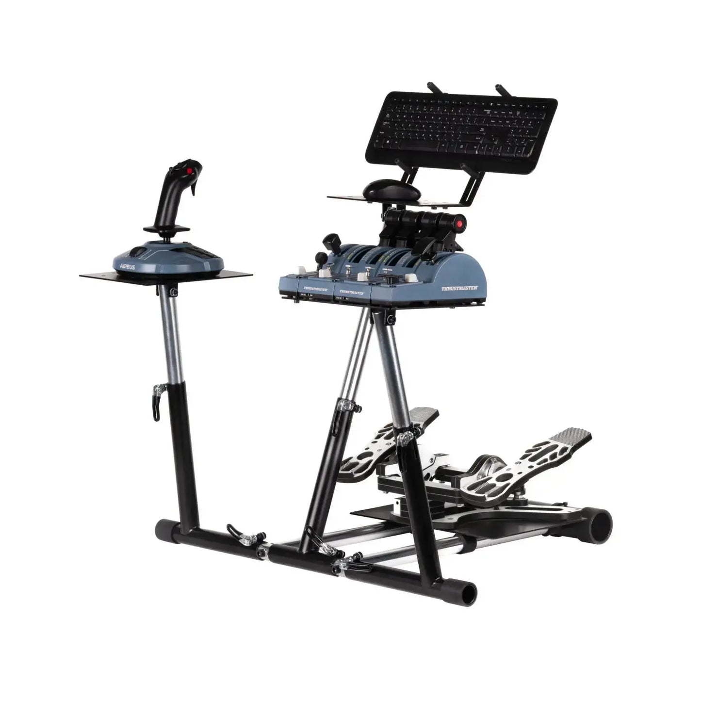 Wheel Stand Pro for Thrustmaster HOTAS WARTHOG™, Saitek X-55, X52/Pro, X65 – Deluxe V2