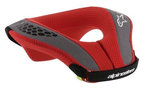 Alpinestars neck support kids Rood