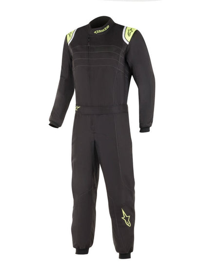 Alpinestars KMX-9 v2 negro/amarillo fluorescente