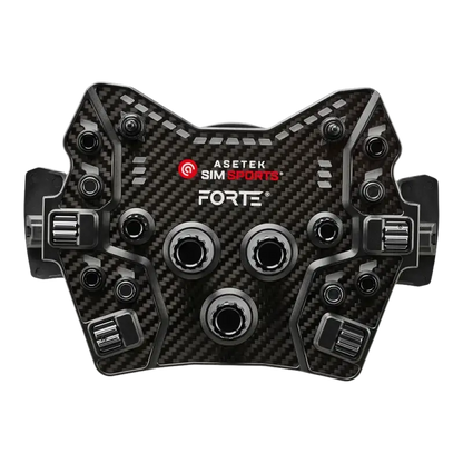Asetek SimSports Forte GT Button Box (Black, Aluminum)