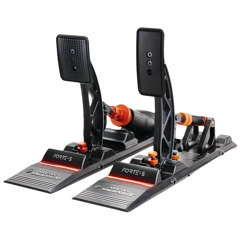 Asetek SimSports Forte S Series Throttle and Brake Pedals