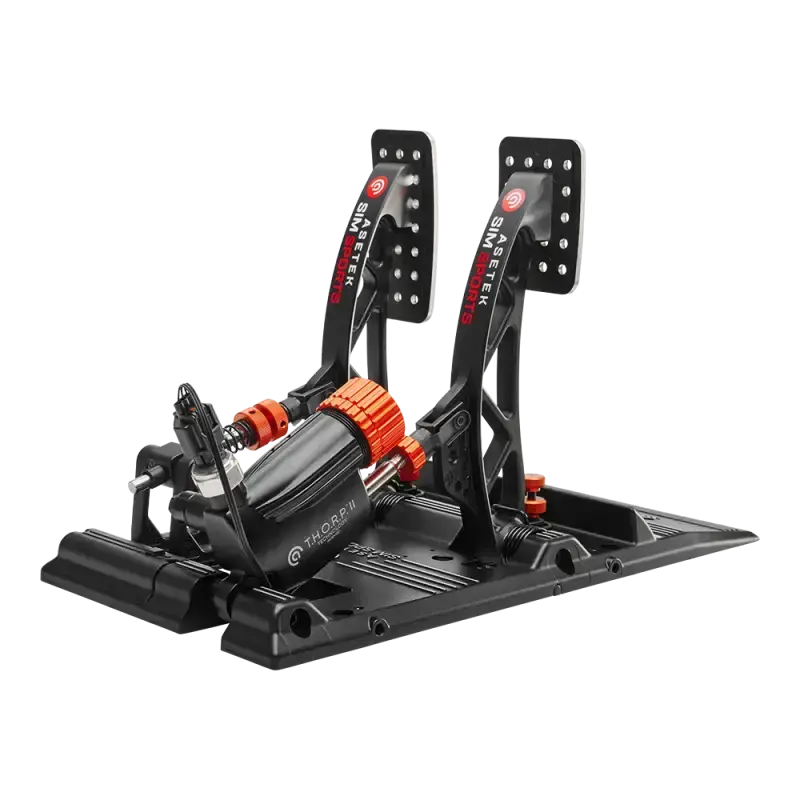 Asetek SimSports Invicta™ Pedals T.H.O.R.P.™ II Throttle and Brake Pedals - KartKings