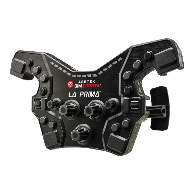 Asetek SimSports La Prima™ Formula Button Box (Black) - KartKings