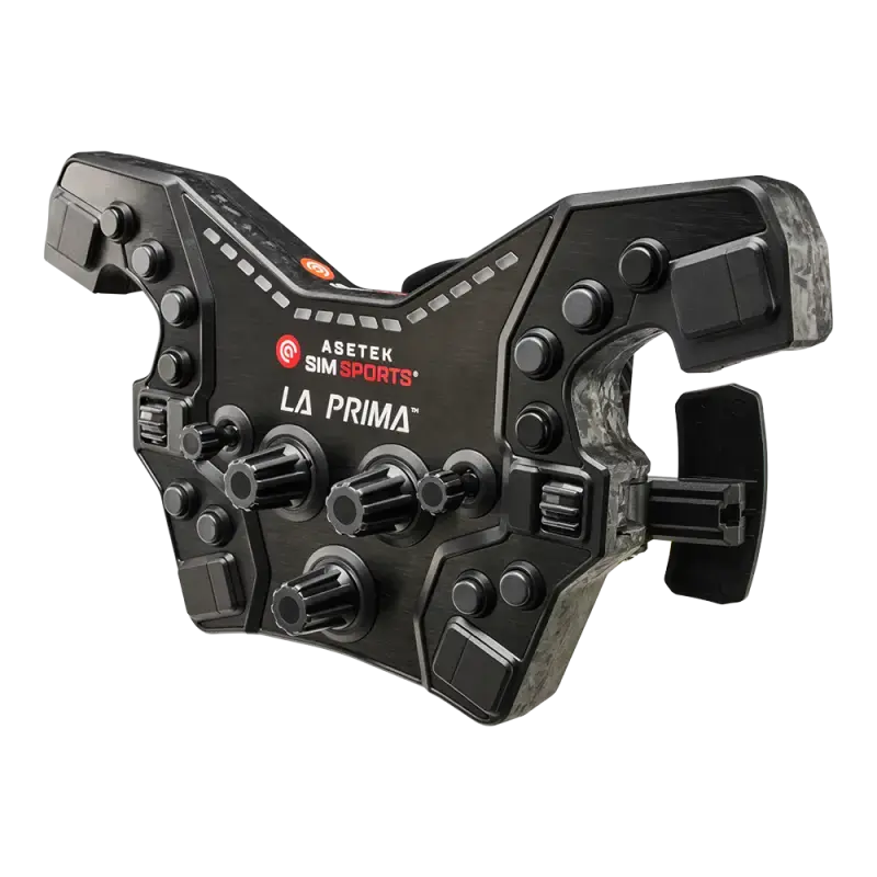 Asetek SimSports La Prima™ Formula Button Box (Black) - KartKings