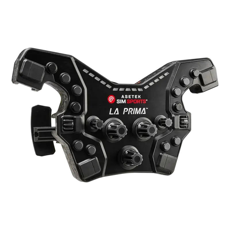 Asetek SimSports La Prima™ Formula Button Box (Black) - KartKings