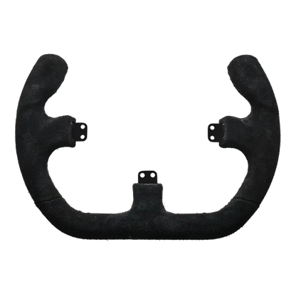 Asetek SimSports Open D Black Suede Rim