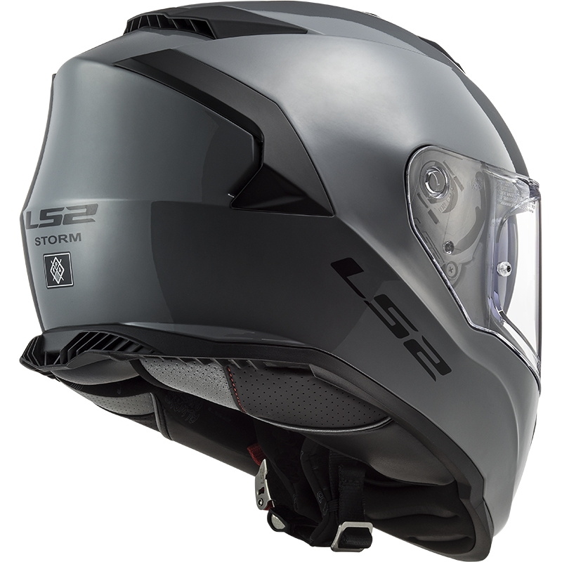 LS2 FF800 Storm II gris nardo sólido brillante