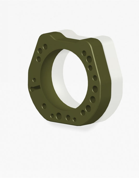 IPK rear axle bearing holder titan color 40/50MM
