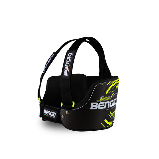 Bengio bumper rib beschermer zwart/fluor geel lady / dames model