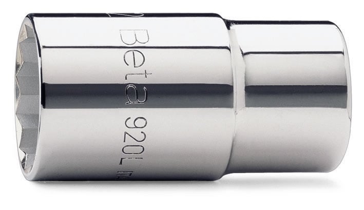 Dado Beta de 1/2", 27 mm, doce cabezas, versión larga, 920BL