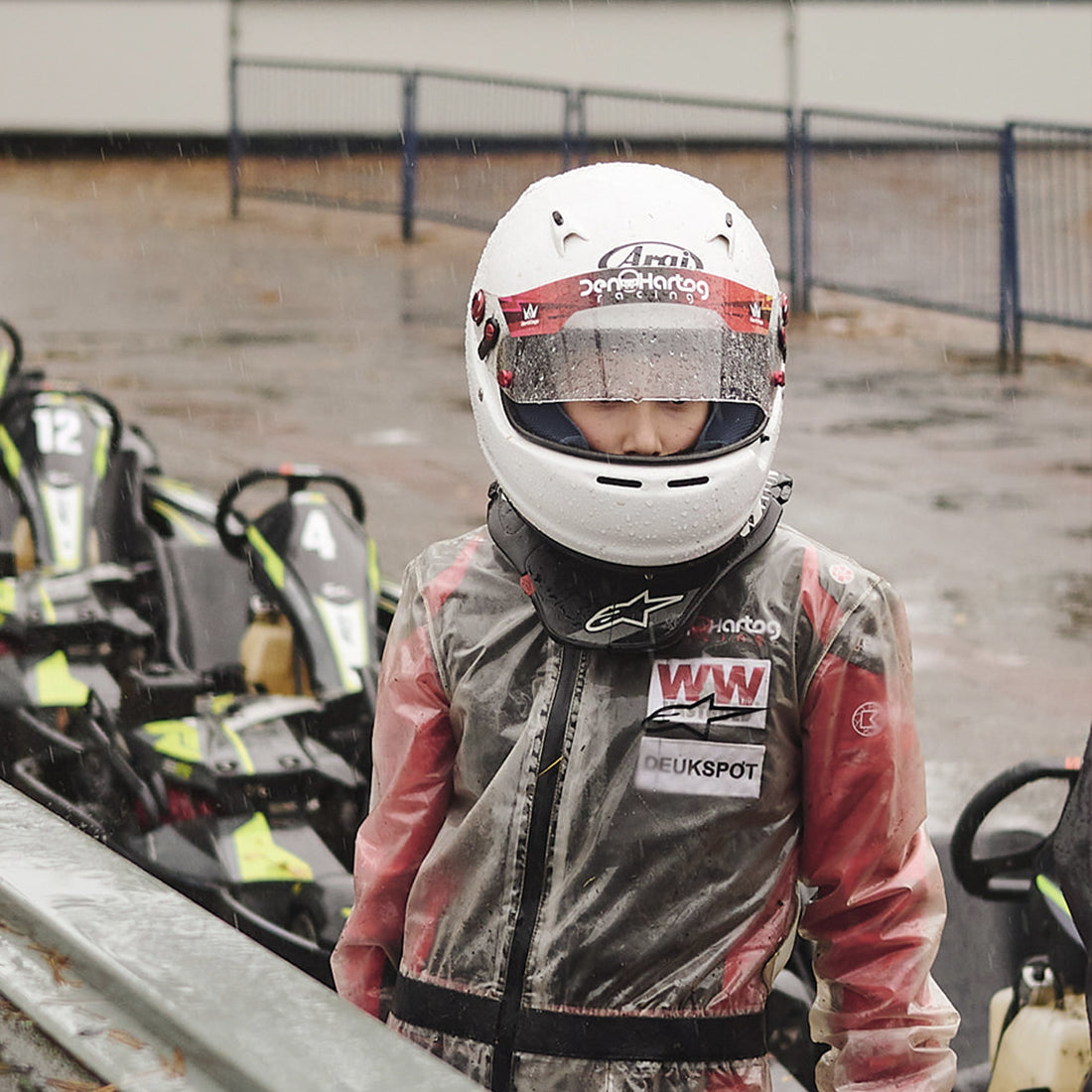 Pegatina para la visera Den Hartog