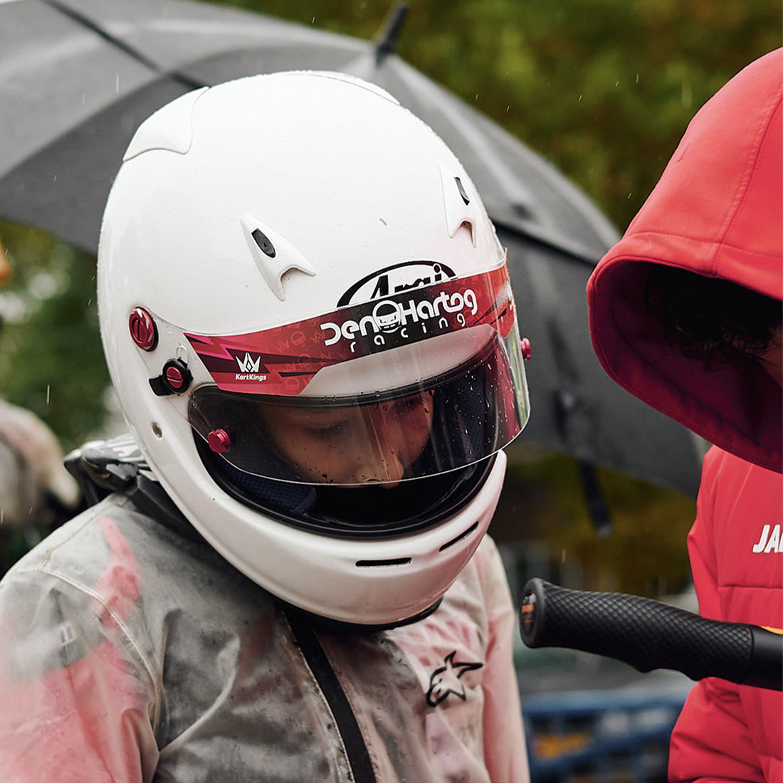 Pegatina para la visera Den Hartog