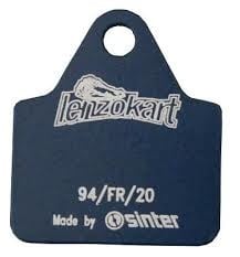 LenzoKart Mini remblok Hard zwart