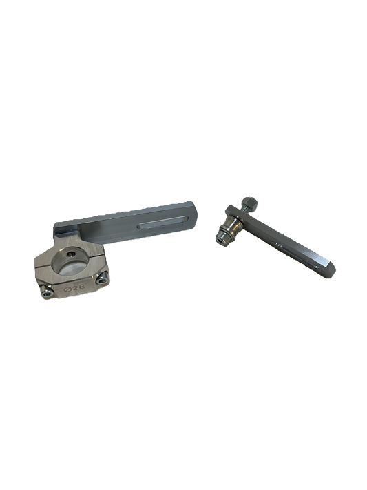 Croc Promotion uitlaat bevestiging set voor Rotax Max 28MM - Mini