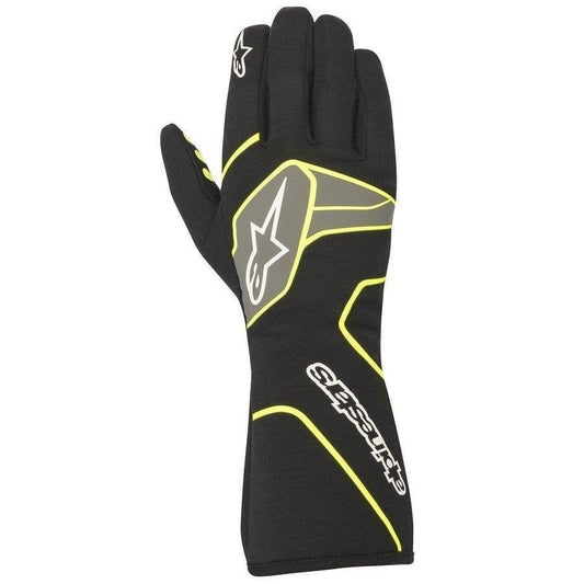 Alpinestars Tech 1 Race V2 Fia Gloves Black/Fluorescent Yellow