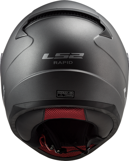 LS2 FF353 Rapid II matt titanium