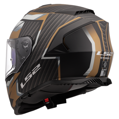 Rastreador LS2 FF800 Storm II negro mate/dorado/gris