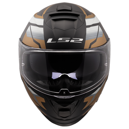 Rastreador LS2 FF800 Storm II negro mate/dorado/gris