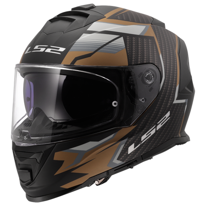 Rastreador LS2 FF800 Storm II negro mate/dorado/gris