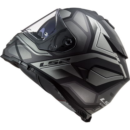 LS2 FF800 Storm II Faster Titanio mate