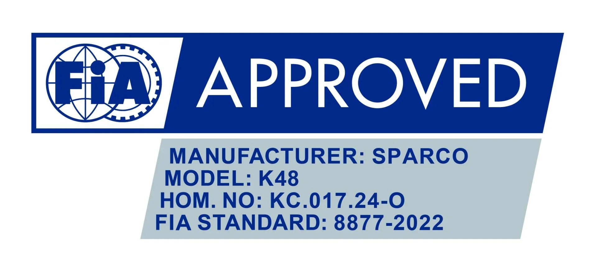 Sparco kerb advanced overall blauw/geel - KartKings