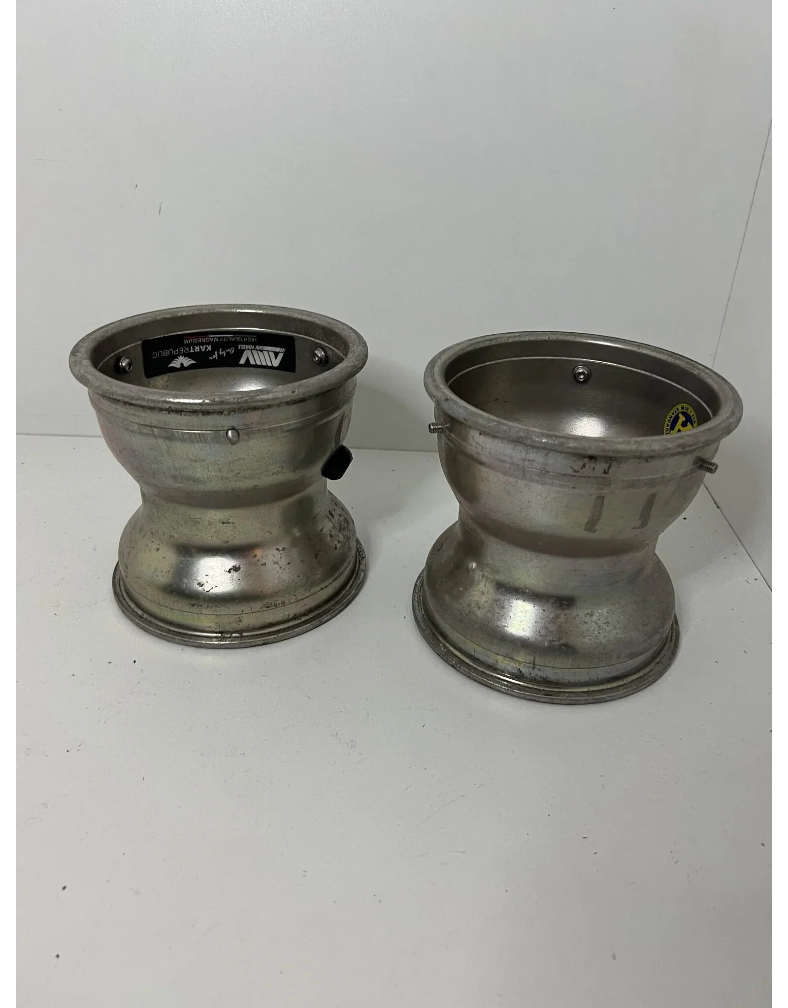Gebruikt Kart Republic magnesium voorvelgen set 132mm steek 69mm - KartKings