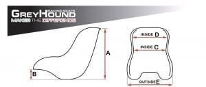 Asiento extra suave Greyhound R1