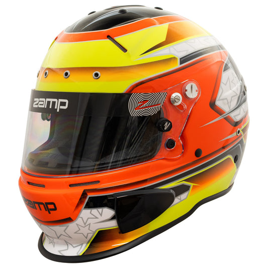 Zamp RZ-70E Switch Orange / Yellow (FIA-8859 / SNEL 2020)
