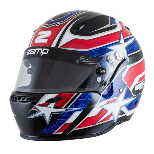 Zamp ZR-72 Black/Red/Blue (FIA-8859 / SNEL 2020)